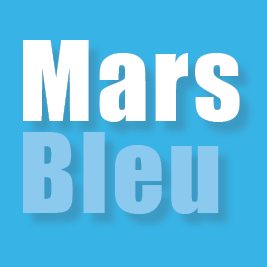 Mars bleu