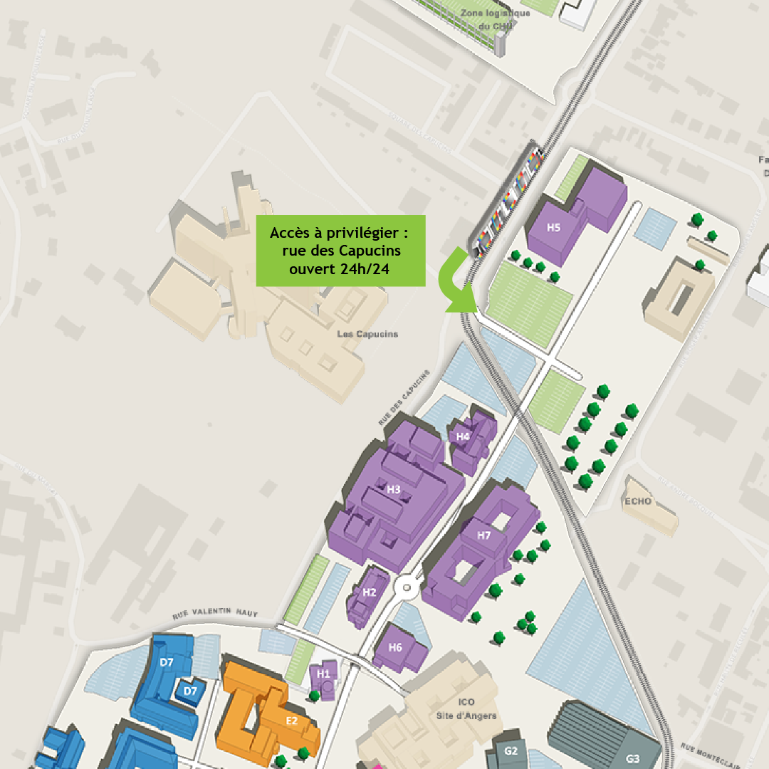Plan CHU crue entrée haut_2002